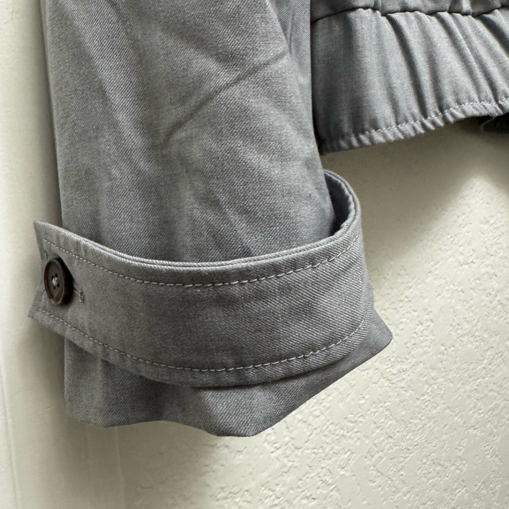 NWOT FREE PEOPLE Agnes Solid Jacket - Heather Grey - Picture 9 of 10